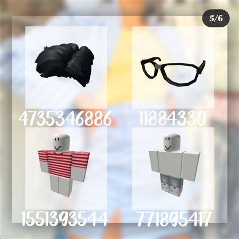Cool Roblox Outfit Codes Boys