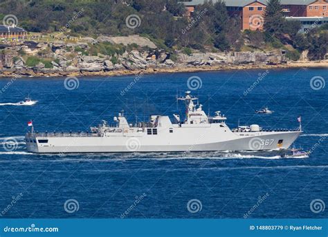 KRI Iskandar Muda 367 SIGMA Class Corvette Belonging To the Indonesian