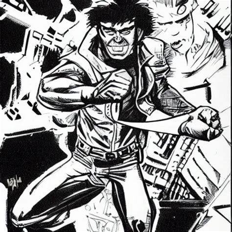 Sketch Turner From The Comix Zone Video Game Comic Stable Diffusion