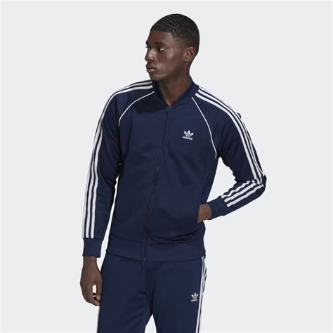 Adidas Adicolor Classics Primeblue Sst Track Jacket Blue Mens