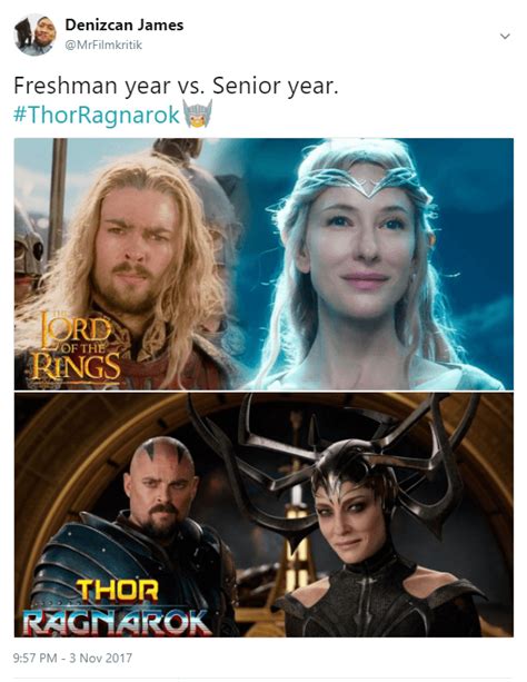 Thor Ragnarok Memes That Are Hela Hilarious Funny Marvel