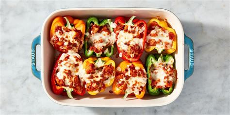 Best Chicken Parm Stuffed Peppers Chuck Copy Me That