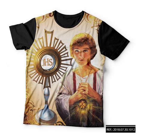 Camisa Camiseta Católica Religiosa Cristã São Tarcisio Mercado Livre