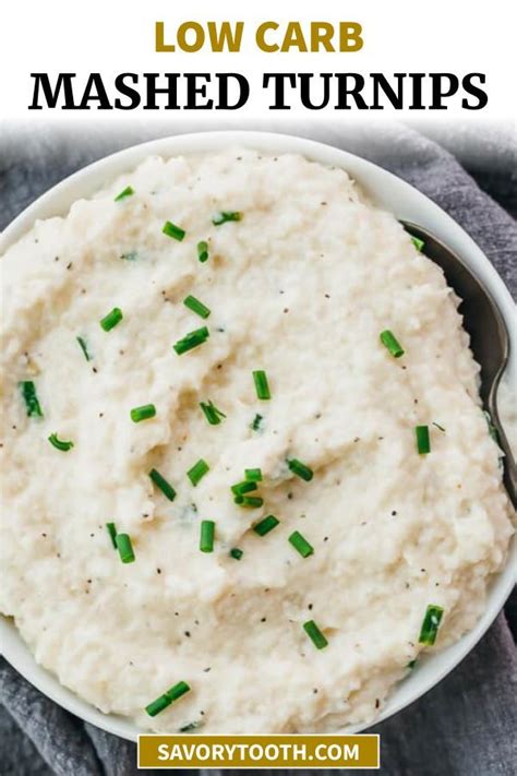 These Mashed Turnips Are Thick And Creamy With Delicious Garlic 16065