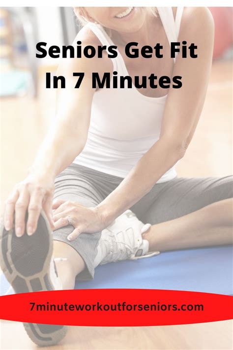 Seniors Get Fit In 7 Minutes Senior Fitness Exercise 7 Minute Workout