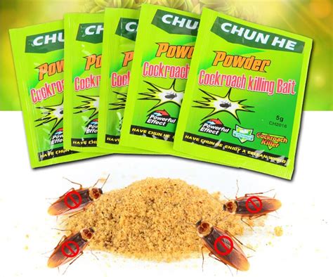5packs Effective Cockroach Killing Bait Medicine Insecticide Cockroach
