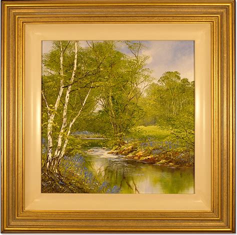 Terry Evans Original Oil Painting On Canvas River Scene Art To Buy