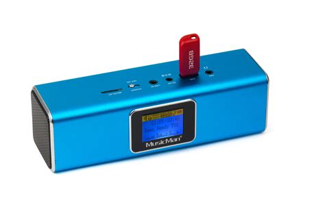 Musicman 4672 Portable Bluetoothdab Stereo Speaker Bt X29 With