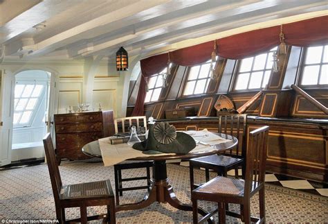 We did not find results for: Visitors to HMS Victory can go in Nelson's cabin for the ...