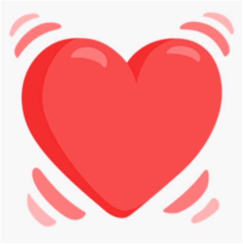 Clipart Beating Heart Emoji Beating Heart Emoji Hd Png Download