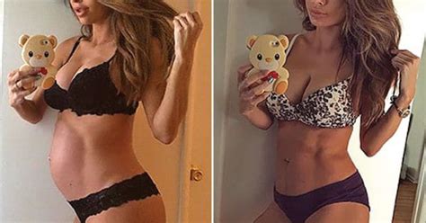 This Pregnant Model Is So Fit She Still Has Ripped Abs Months Into