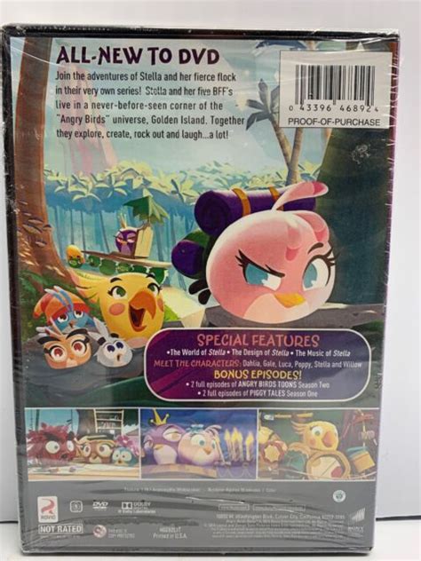 Angry Birds Stella The Complete First Season New Dvd Ebay