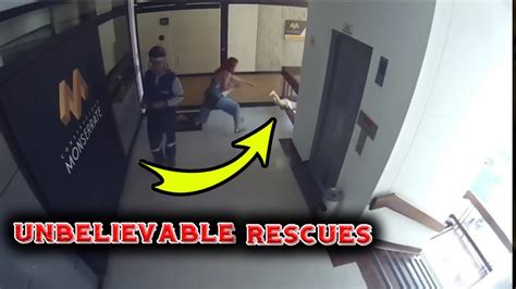 Real Life Heroes Caught On Camera People Who Were Saved By Their