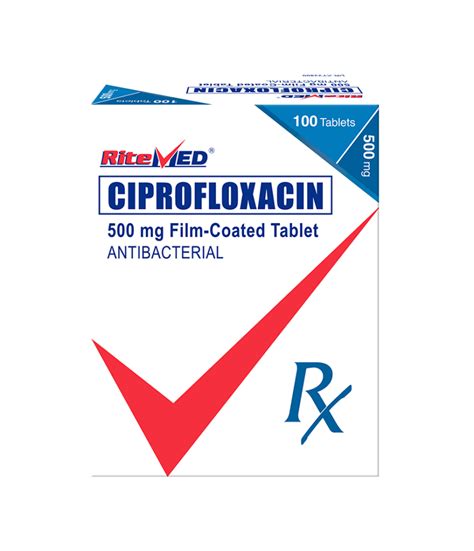 Ciprofloxacin 500mg Tablet Ritemed Rose Pharmacy Medicine Delivery