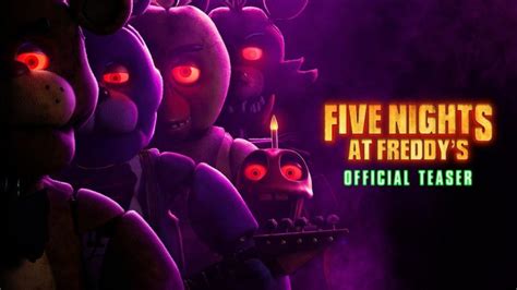 Five Nights At Freddys Filme Del 2023 Tráiler Dosis Media