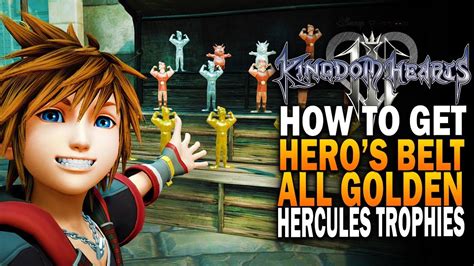 How To Get The Heros Belt Golden Hercules Figure Locations Kingdom
