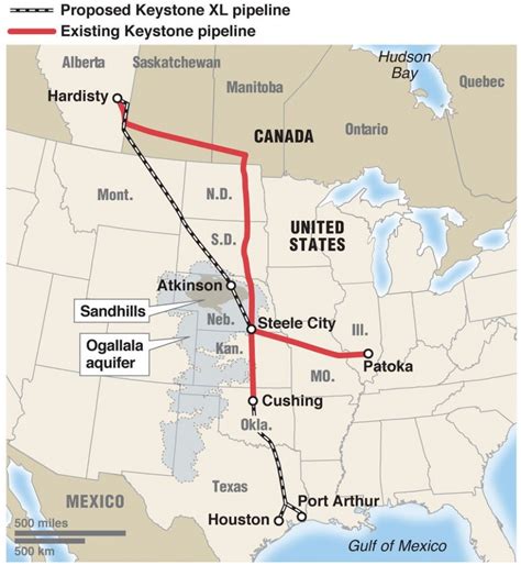 Pipeline markers indicate the approximate location, but not the depth, of a buried pipeline. Canada Pushes Ahead With Alternatives To Keystone Xl ...