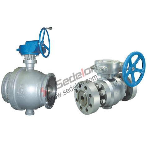 Gear Operated Ball Valves Products Sedelon Valve Coltd