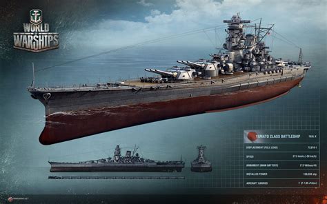 Линкор Ямато Ijn Yamato 1940 история создания и службы японского