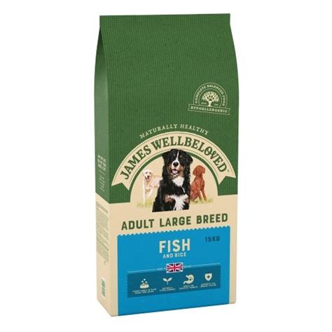 James Wellbelloved Adult With Fish And Rice Lrg Kibble Su Bridge Pet