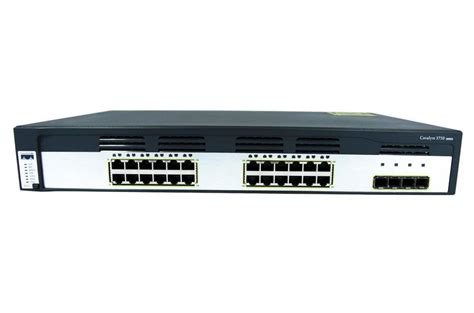 Ws C3750g 24ts S Switch Cisco Catalyst 3750g Stack Network Devices
