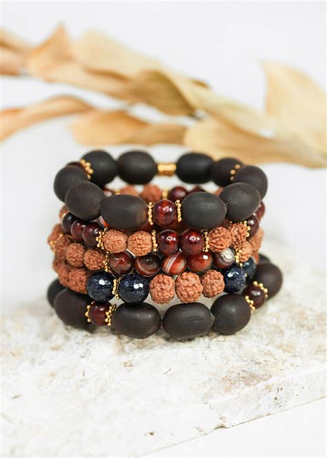 Stithi The Grounding Stack Shivaloka Authentic Rudraksha