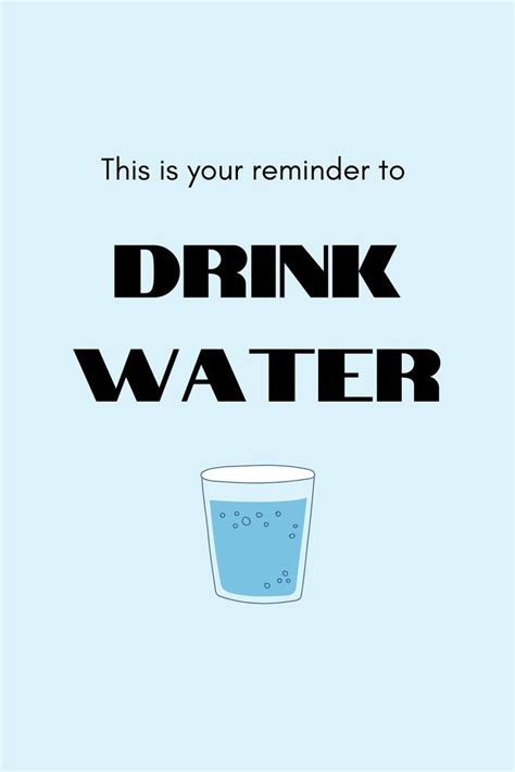 This Is Your Reminder To Drink Water Water Drinking Challenge Water