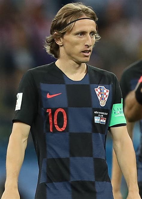Luka Modrić Captain Of Croatian National Pride