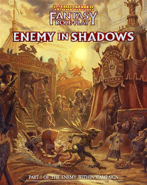 Cubicle 7 Warhammer Fantasy Rpg Rulebook Enemy In Shadows 4th