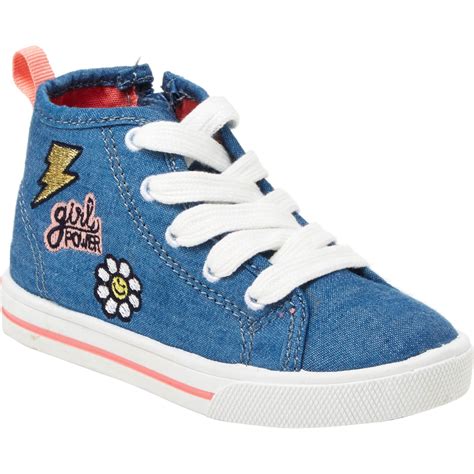 Carters Toddler Girls High Top Sneakers Casual Baby And Toys Shop