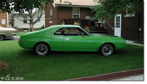The javelin can be classified into two generations: 1969 AMC Javelin SST - Big Bad Green Model (343CID 4-barrel) | Flickr - Photo Sharing!