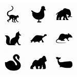 Animal Silhouettes Silhouette Icon Icons Packs Animals