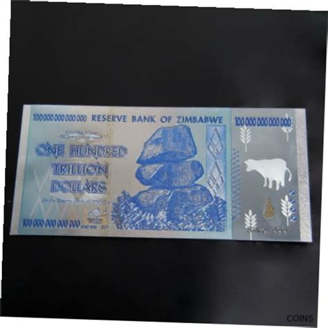 アンティークコイン コイン 金貨 銀貨 [送料無料] 100x new zimbabwe millillion 3000003 zero dollars gold banknote non