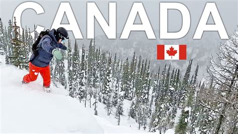 We Found The Wildest Place To Snowboard In Canada Youtube