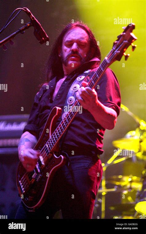 Alice Cooper In Concert At Wembley Arena London Lemmy Kilminster Of