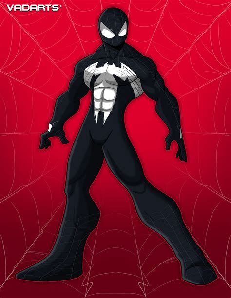 Spider Man Peter Parker Symbiote By Vadarts On Deviantart