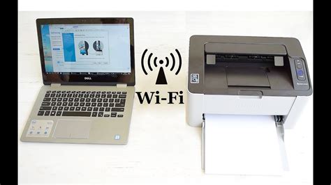 Easy Wi Fi Connection Setup For Any Samsung Laser Printer Youtube