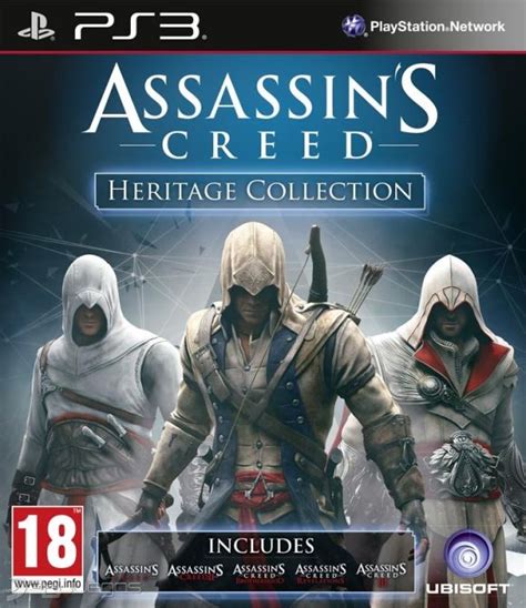 Carátula oficial de Assassin s Creed Heritage Collection PS DJuegos