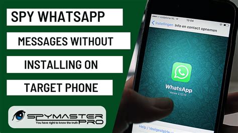 Spy Whatsapp Messages Without Installing On Target Phone Spymaster