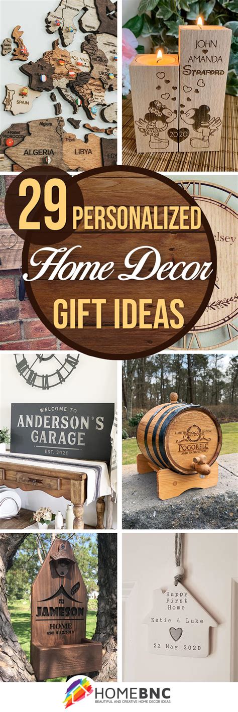 We all love beautiful homes. 29 Best Personalized Home Decor Gift Ideas Your Family ...