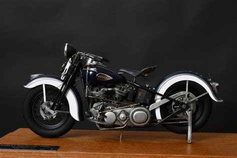 Harley Davidson Knucklehead 1940 Blue Midnight Version Suber Factory