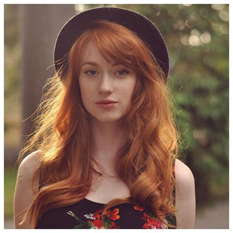 Alina Kovalenkos Photos 5 Albums Redheads Side Bangs Hairstyles