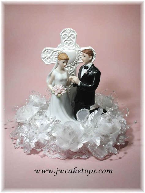 This cat cake topper can go with all wedding cake toppers celebrate your wedding with your best friend! Religious Cake Toppers | Religious Cake Topper Ornament ...