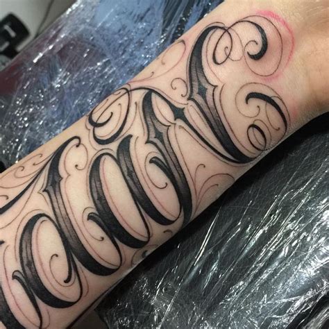 Lettering Tattoo Fuentes De Letras Para Tatuaje Dise Os De Letras