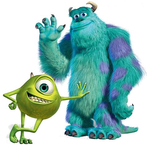 An Image Of Two Monsters In The Middle Of A Green Circle With Their