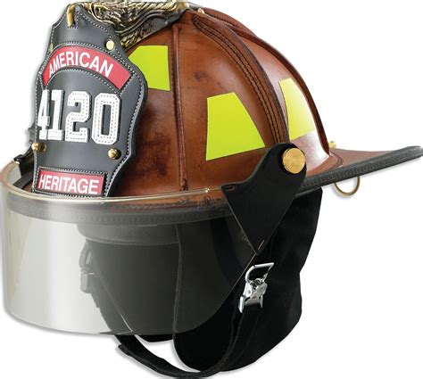 American Heritage Leather Helmet Fire Helmet Fire
