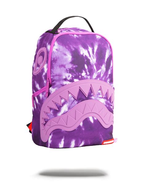 Young Thug X Sprayground Purple Haze Shark Shark Backpack Backpacks