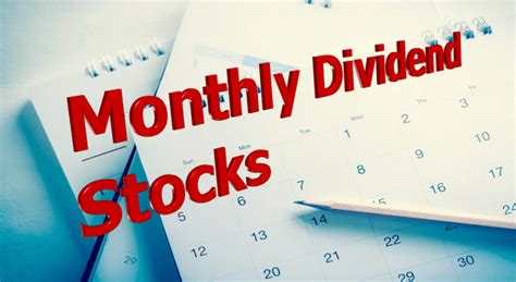 6 Best Monthly Dividend Stock Mutual Funds To Buy Now