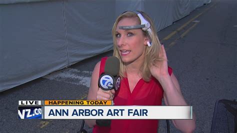 Jennifer Ann Wilson Gets Brainy At The Ann Arbor Art Fair Youtube