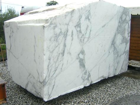 Bianco Carrara White Marble Blocks Italian Marble Rocks